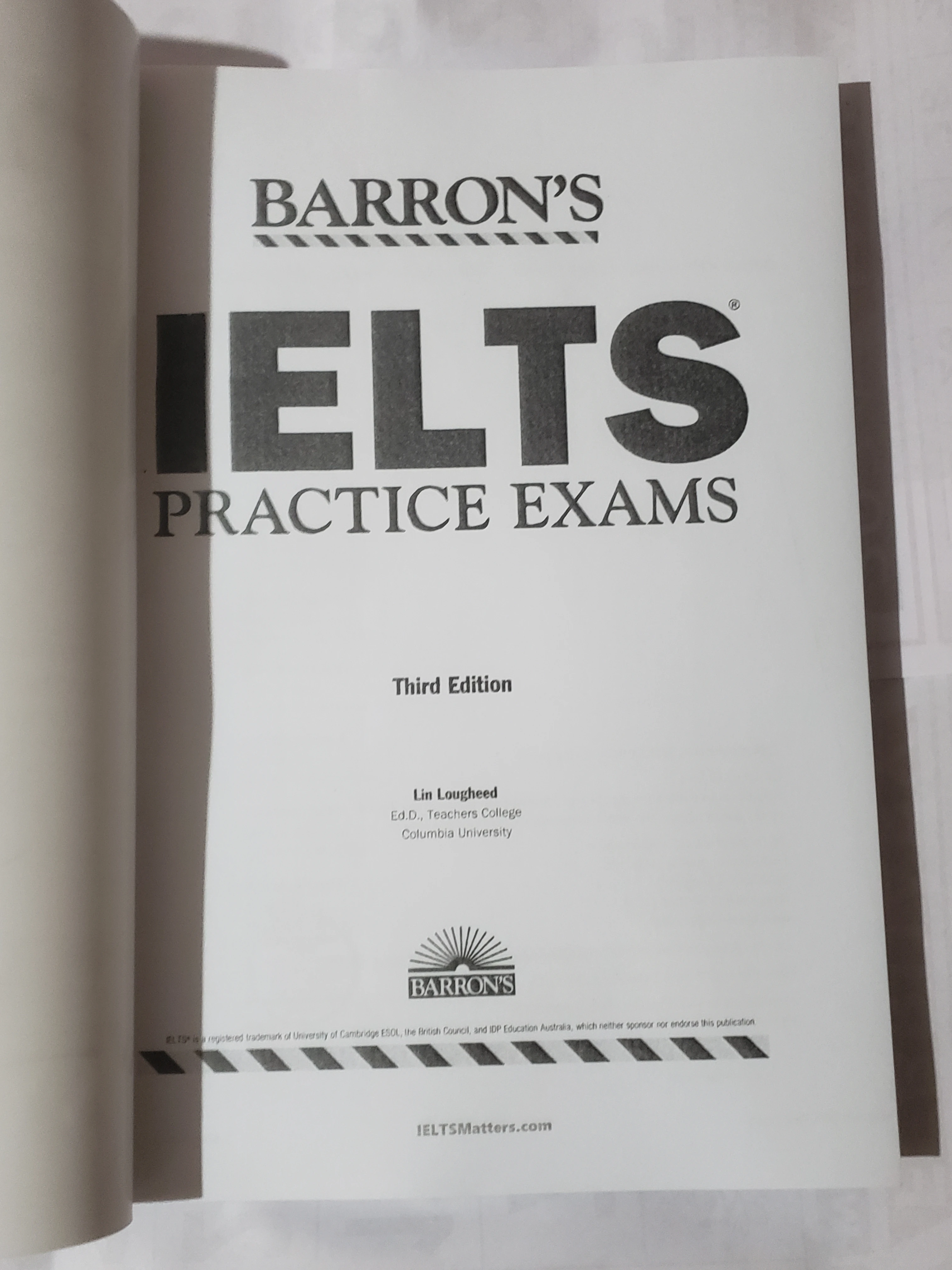 BARRON'S IELTS Practice Exam - image 3