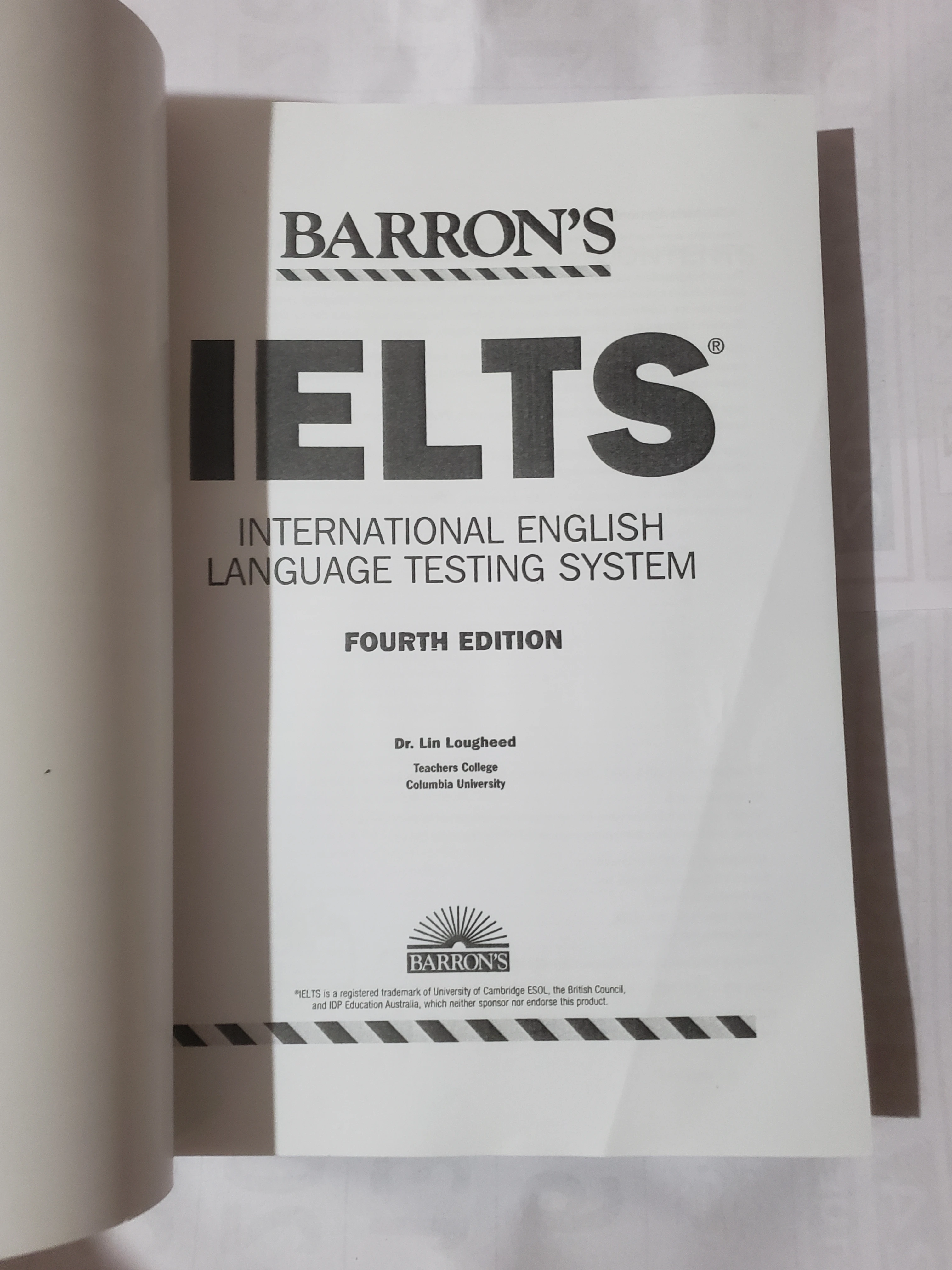 BARRON'S International English Language Testing System - image 3