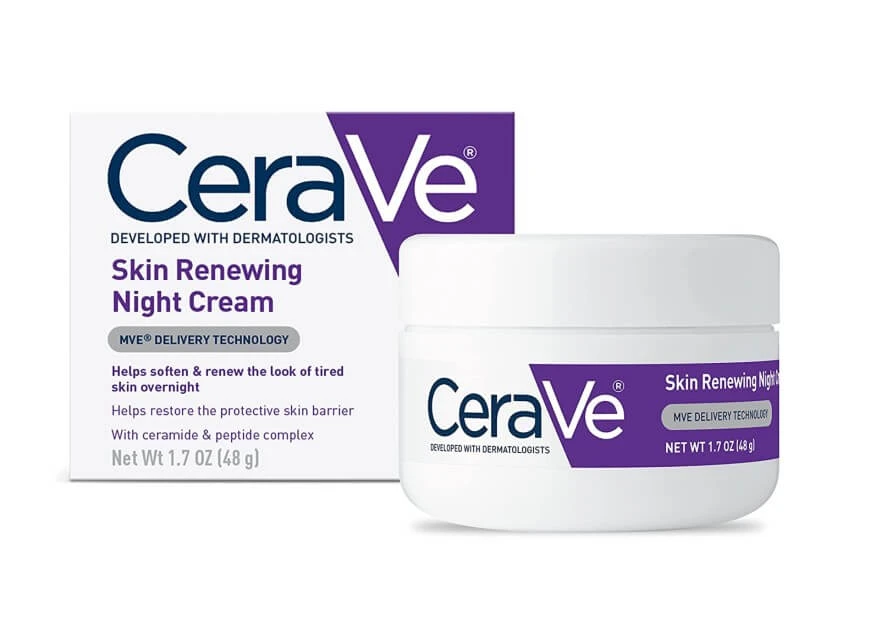 CERAVE Skin Renewing Night Cream For Face - 48 g