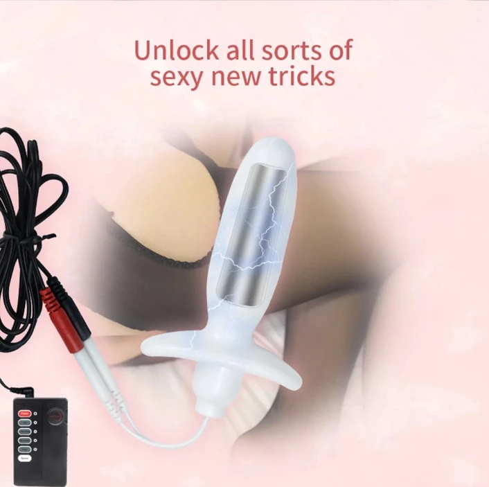 Generic 12 Modes Electric Shock Anal Plug G-Spot Massager - image 5