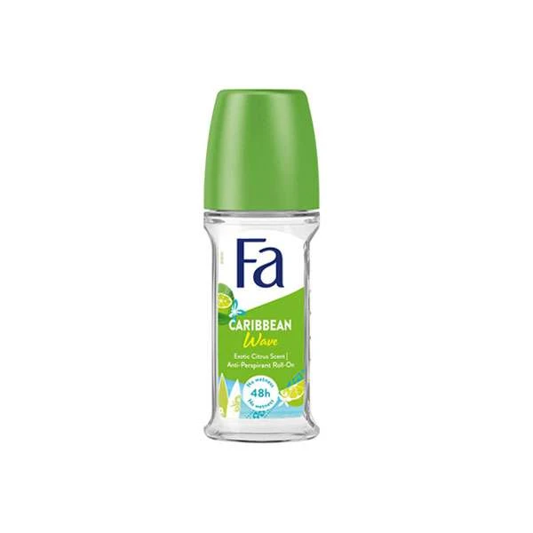 Fa Caribbean Lemon Roll On 50ml 48H Deodorant
