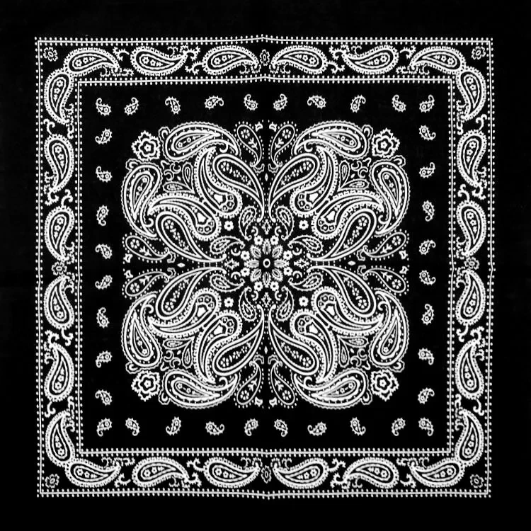 Fashion Bandana Square Scarf 100% Cotton 55cm*55cm