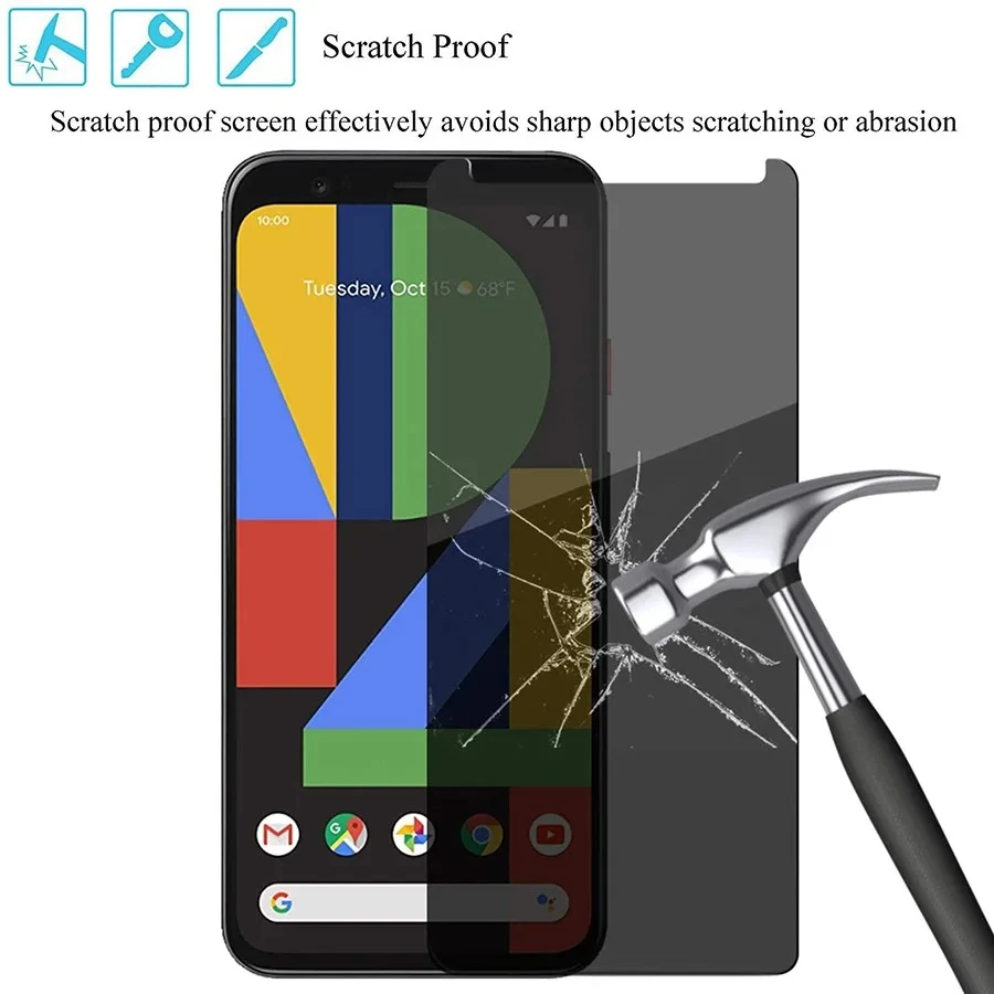 Google Pixel 3 Privacy Anti-Spy Tempered Glass - image 3