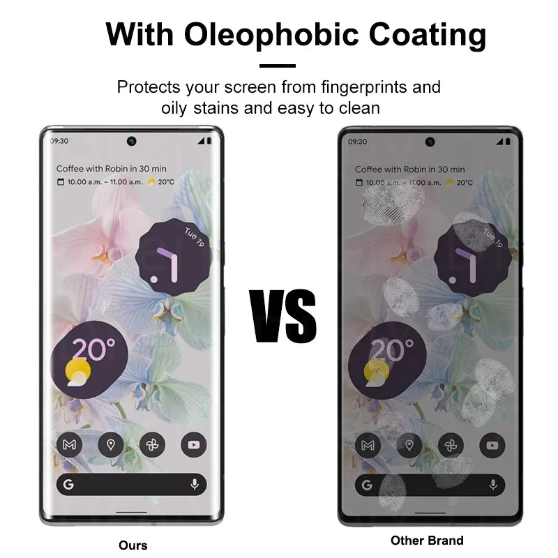 Google Pixel 6 Pro Full Tempered Glass Screen Protector - image 2