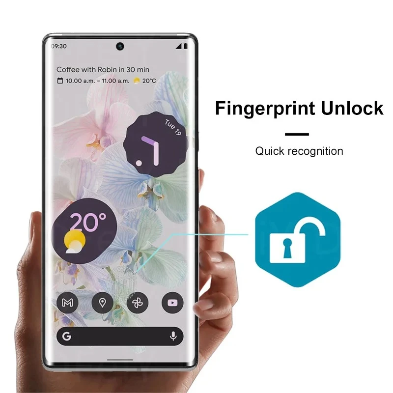Google Pixel 6 Pro Full Tempered Glass Screen Protector - image 3