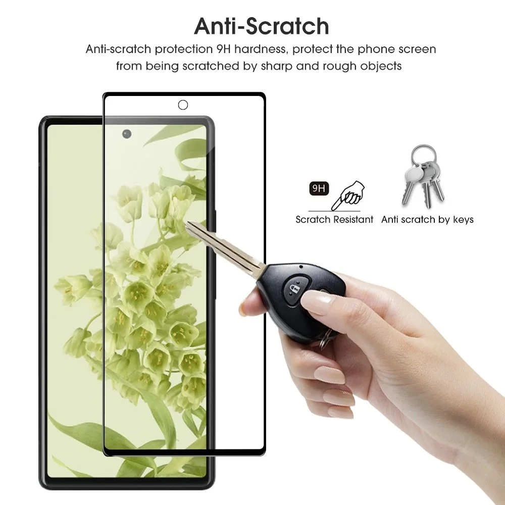 Google Pixel 7 Pro Full Tempered Glass Screen Protector - image 2