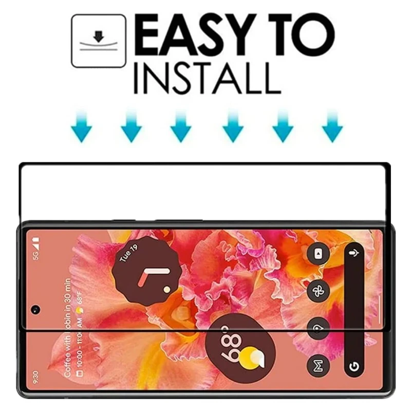 Google Pixel 7 Pro Full Tempered Glass Screen Protector - image 5