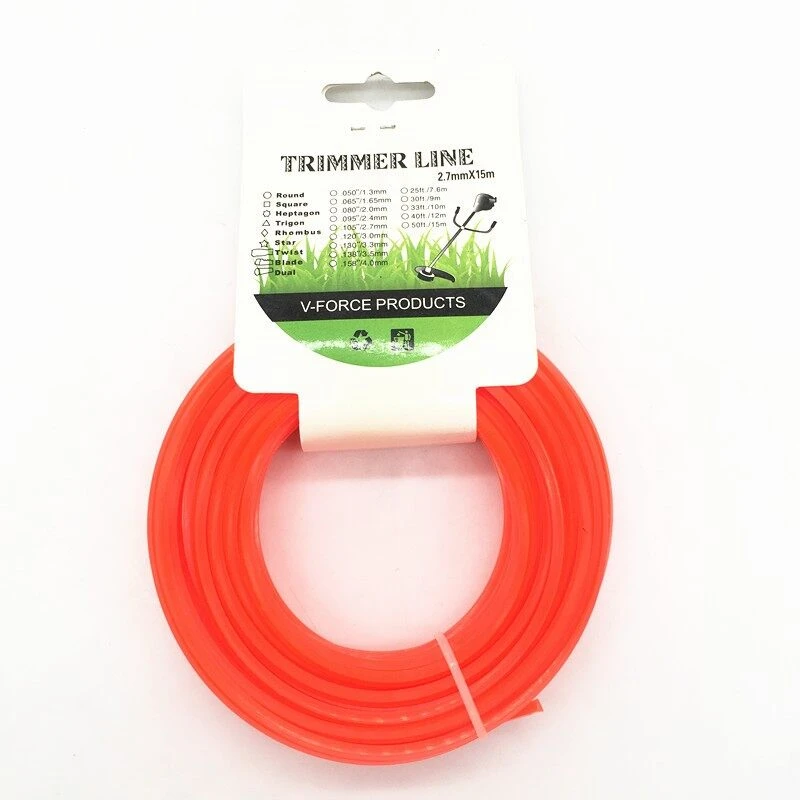Generic Grass Trimmer Line Heavy Nylon 2.4mmx15M - image 2