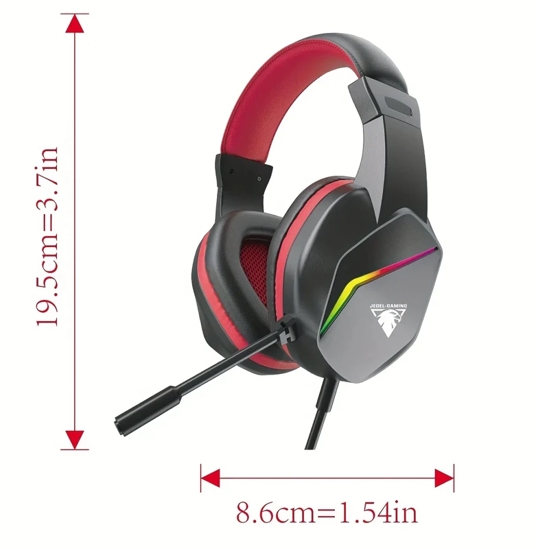 Jedel GH-269 USB Gaming Headset For PC 7.1 Surround - image 3