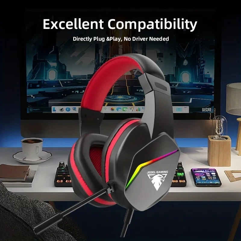 Jedel GH-269 USB Gaming Headset For PC 7.1 Surround