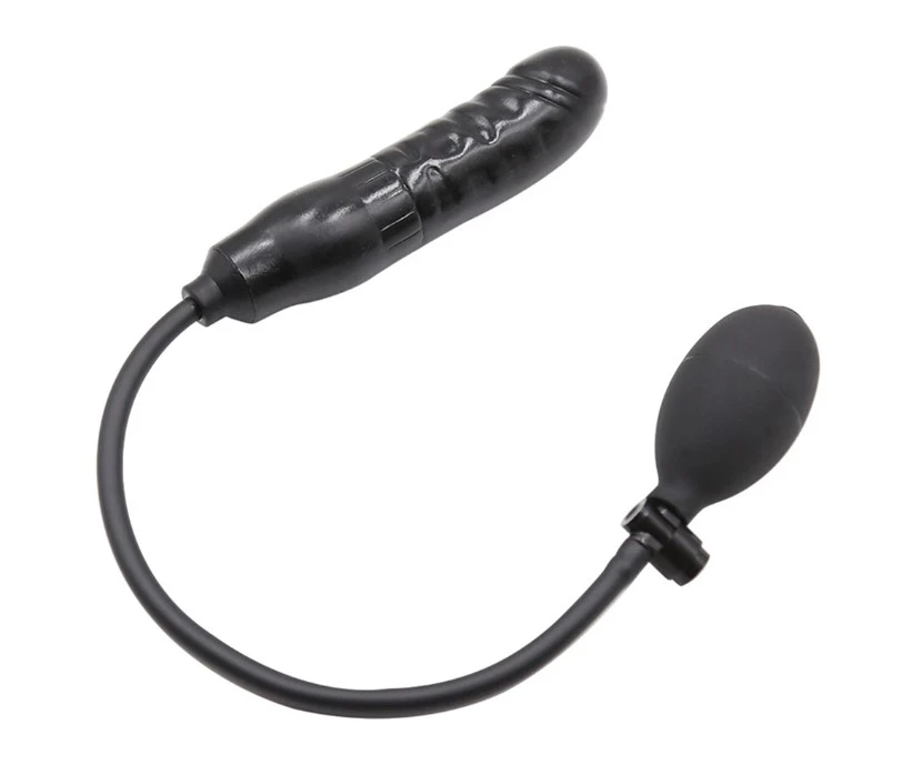 Generic Inflatable Dildo Anal Butt Plug Sex Toy Pump - image 4