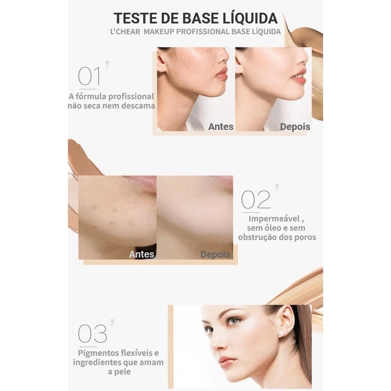 L'CHEAR Perfect Cover Foundation BB Cream Makeup - image 3