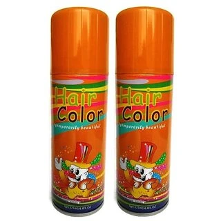 LEILU Hair Color Spray Temporary Color Orange 125ml