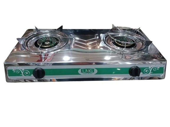 LMG TG-GCCB211SRB 2 Burner Gas Cooker