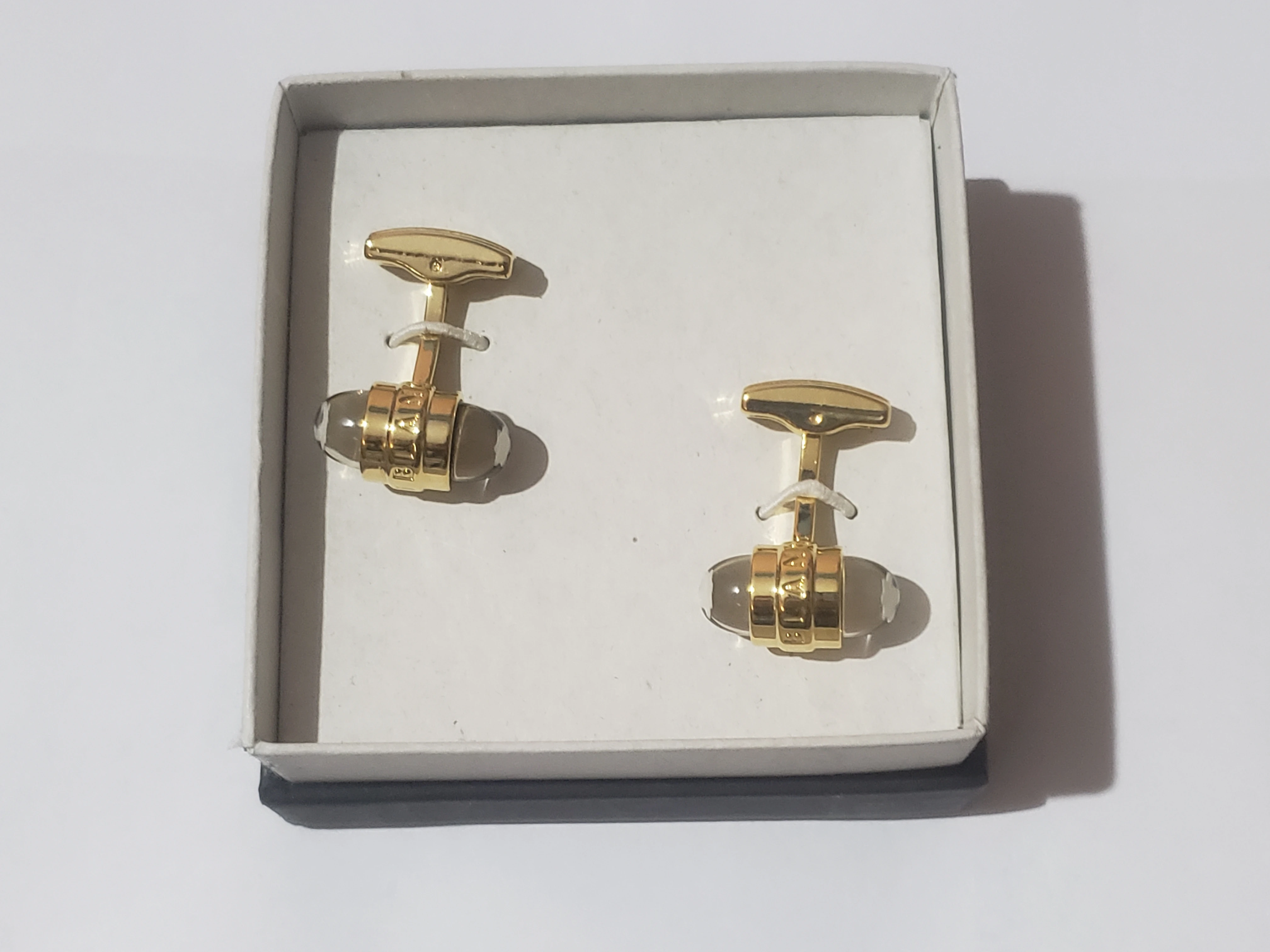 Mont Blanc Cufflinks 18K Gold Plated - image 3