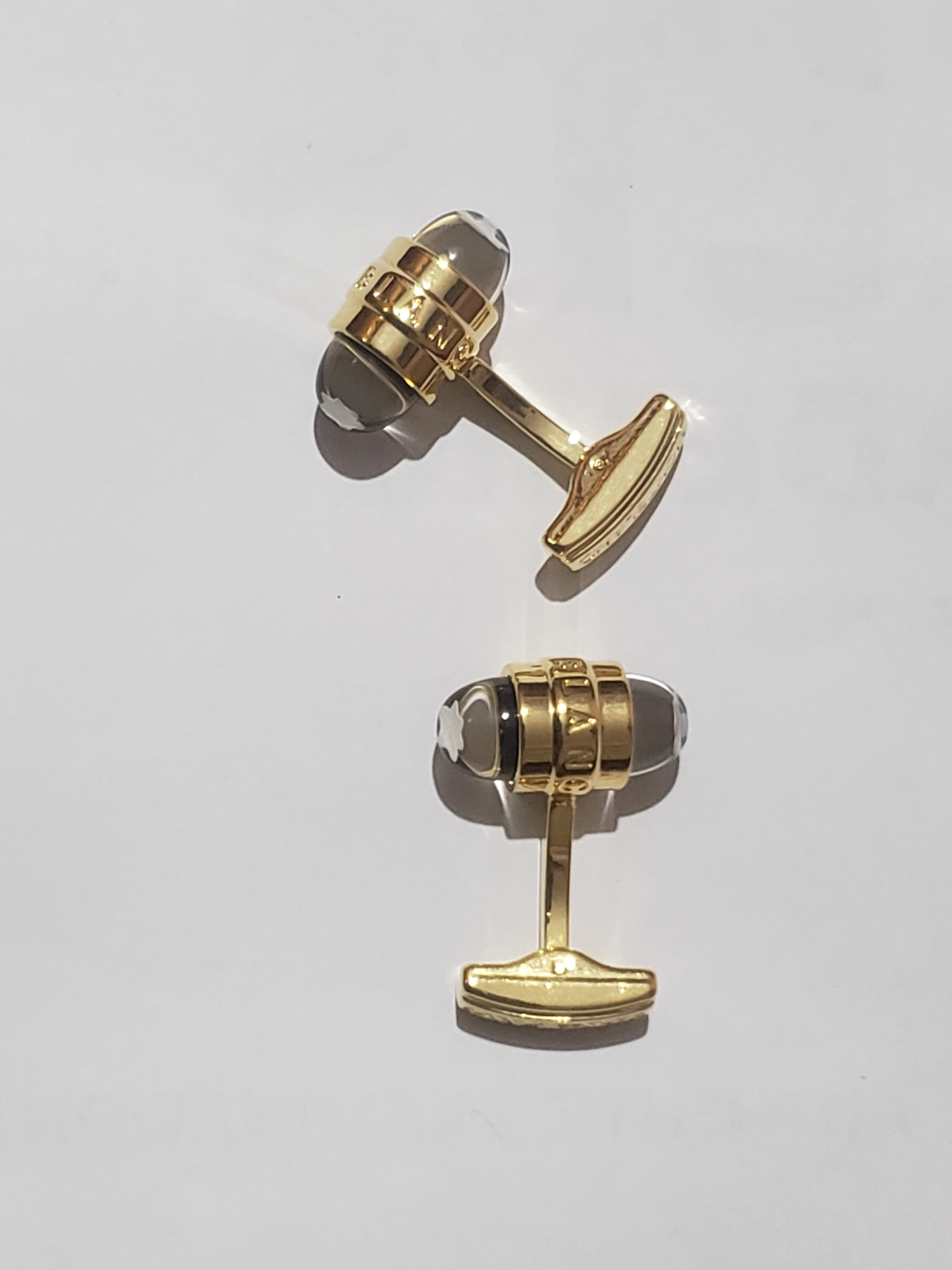 Mont Blanc Cufflinks 18K Gold Plated - image 9