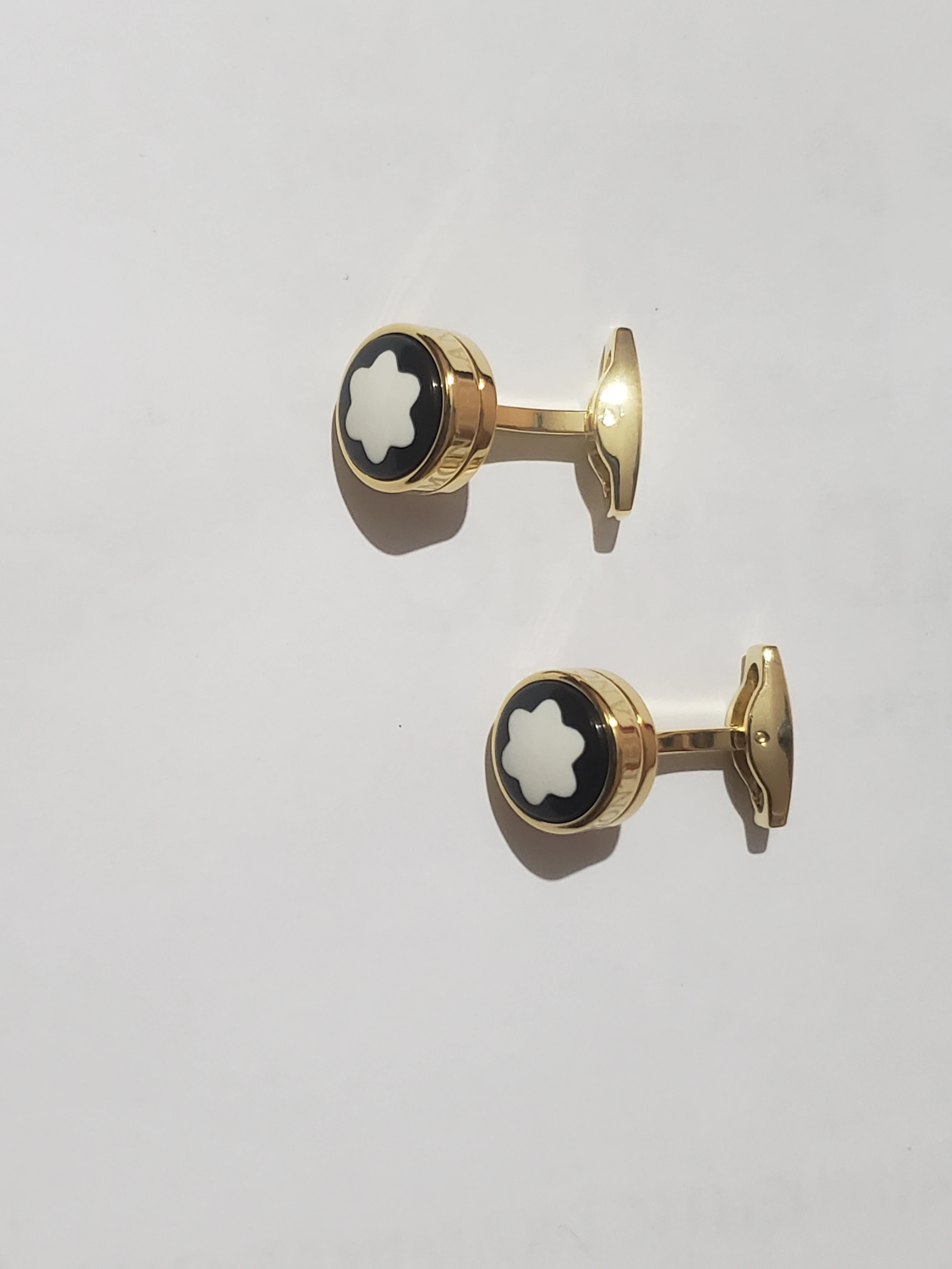 Mont Blanc Cufflinks 18K Gold Plated - image 12