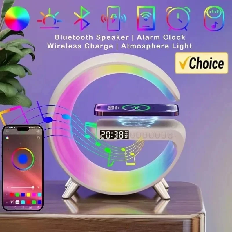 Generic Multifunction Wireless Charger Pad Speaker