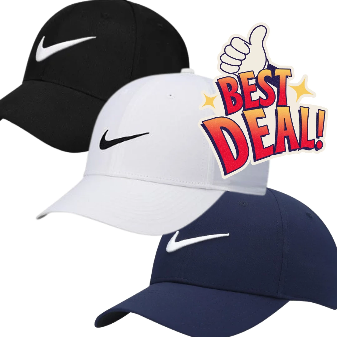 Nike cap deal (get 3 nike caps)