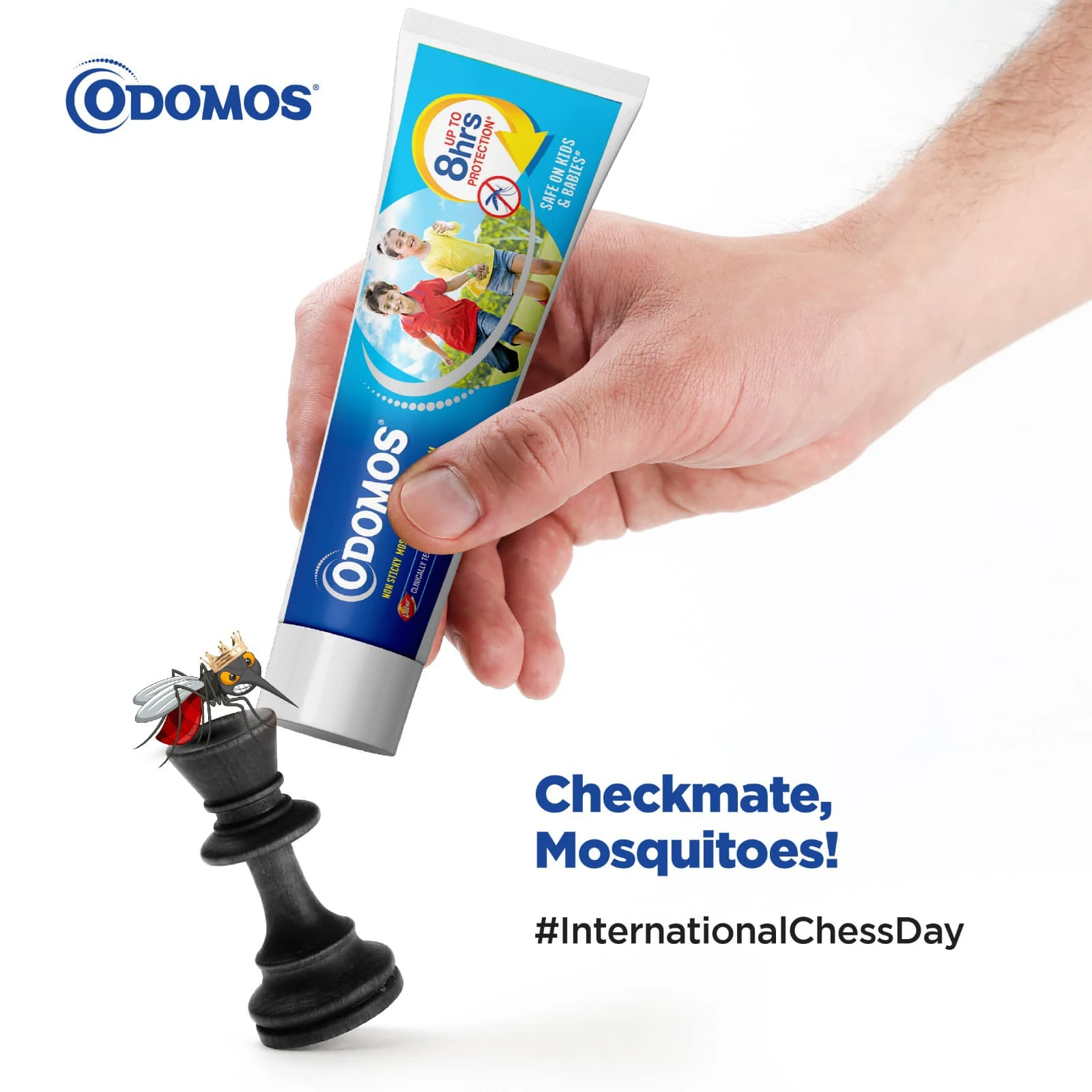 Odomos Non-Sticky Mosquito Repellent Cream 50g - image 6