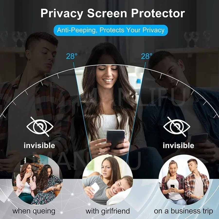 Google Pixel 6A Privacy Anti-Spy Full Tempered Glass - image 4