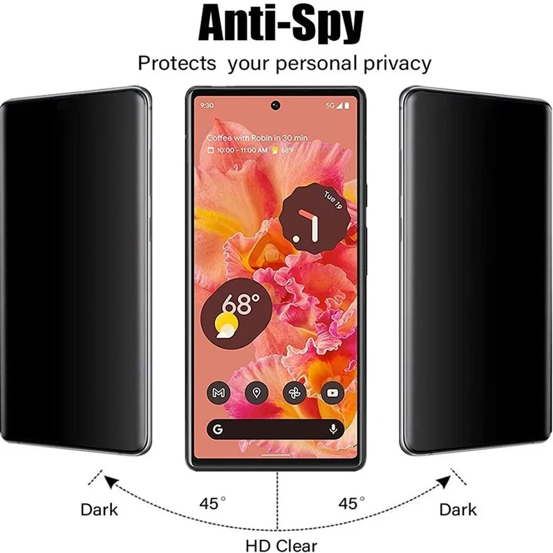 Google Pixel 7 Privacy Anti-Spy Full Tempered Glass - image 2