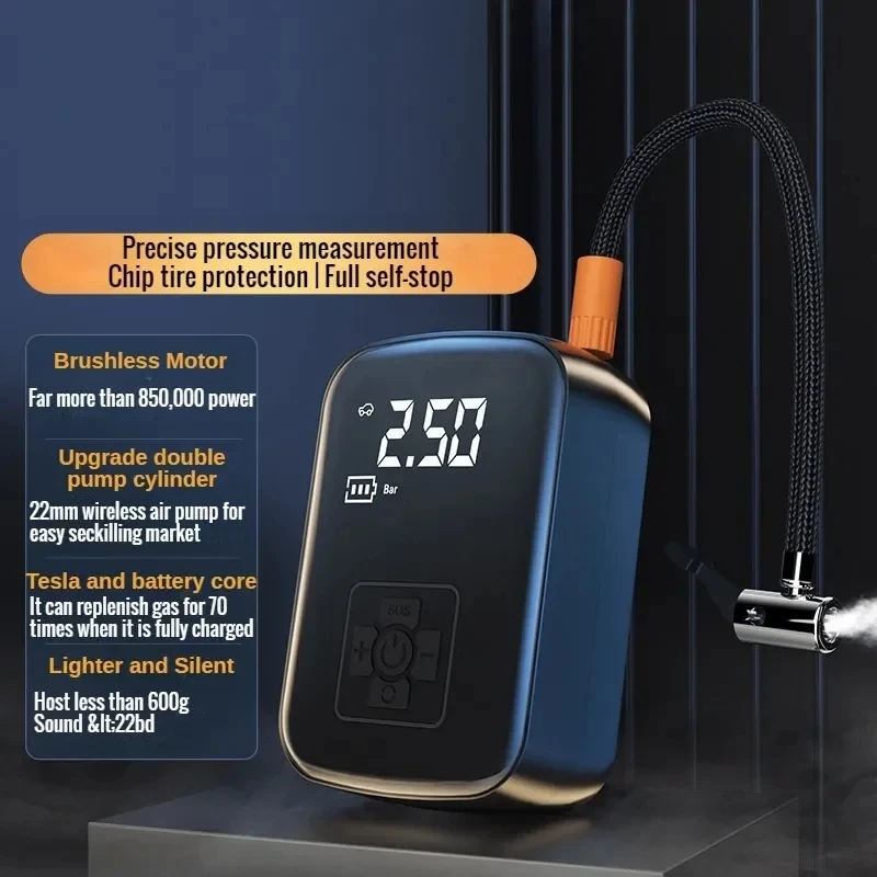 Generic Rechargeable Wireless Mobile Air Pump - image 3