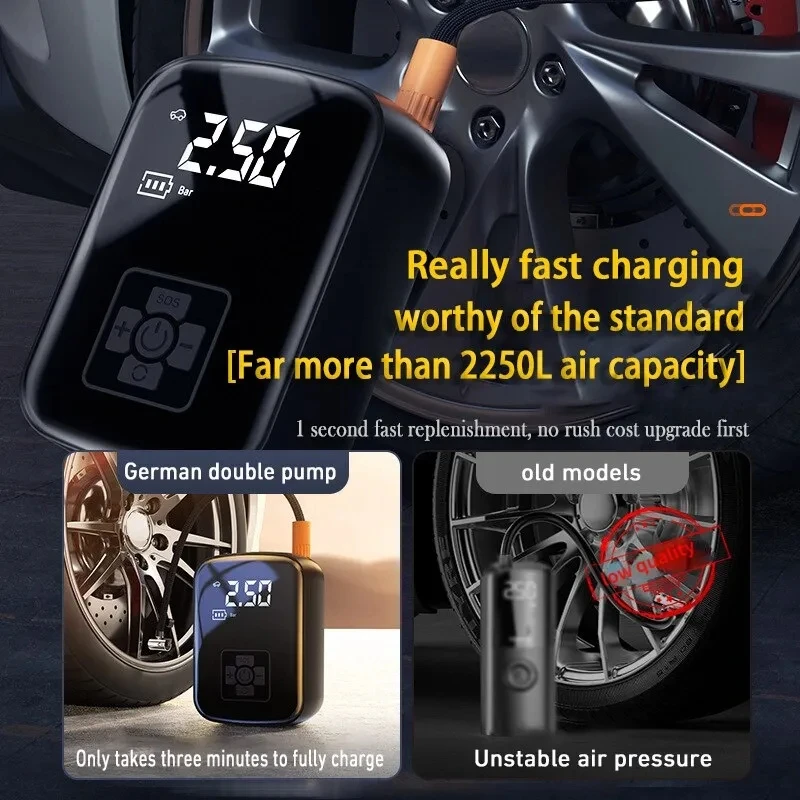 Generic Rechargeable Wireless Mobile Air Pump - image 5
