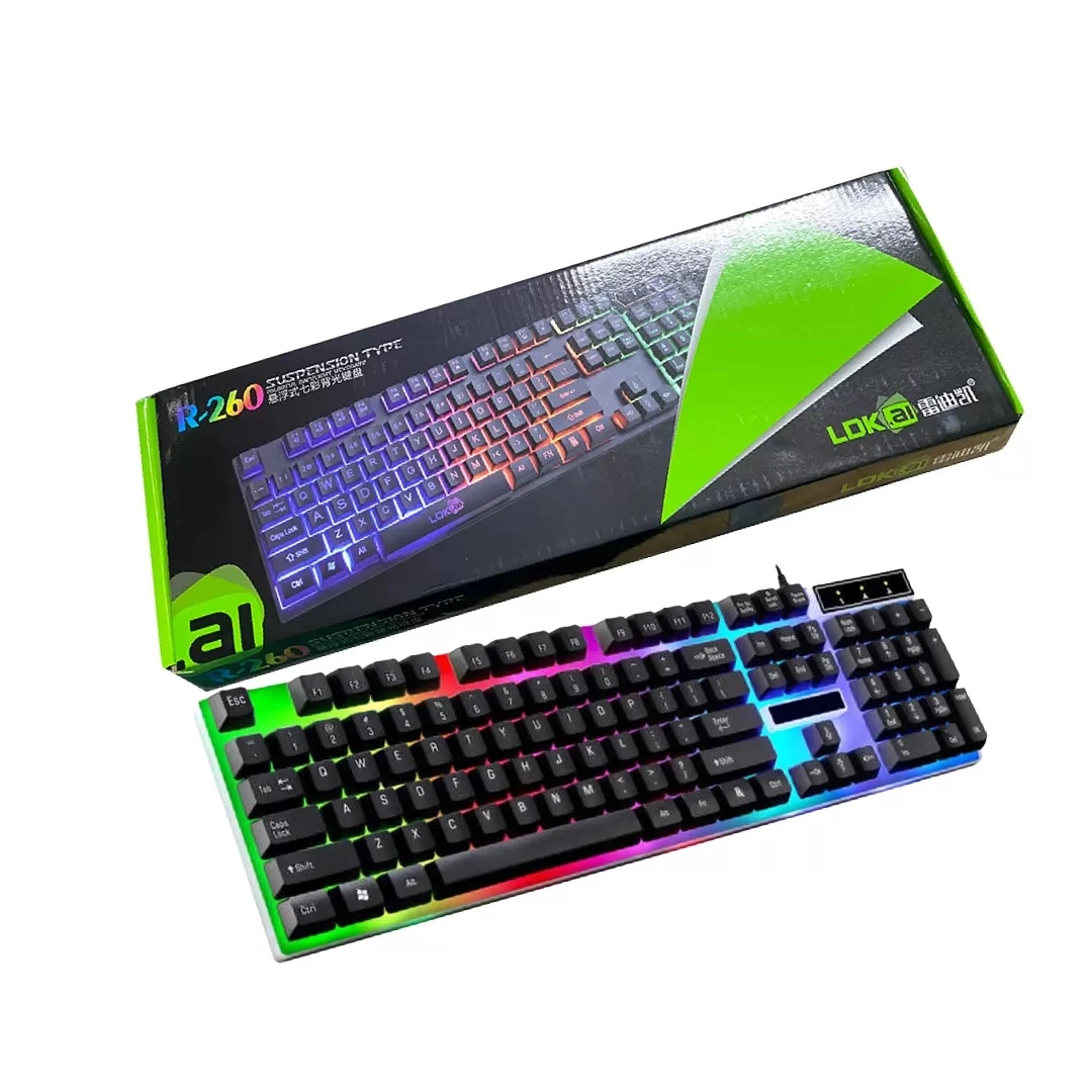 RGB Gamming Keyboard LDK.ai R260 Suspension Backlite
