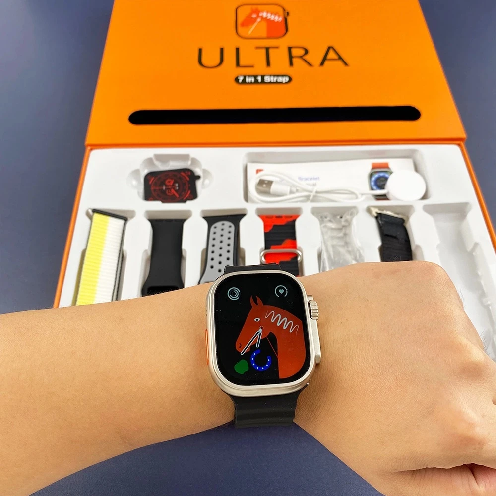 Smart Watch Ultra 7 In 1 Strap 2024 Model - image 2