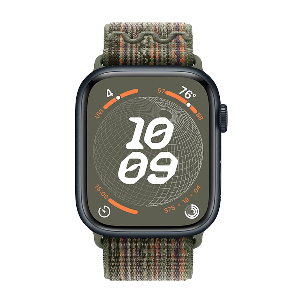 Stonet Y3 Pro Smartwatch Olive Green Nylon Strap - image 2