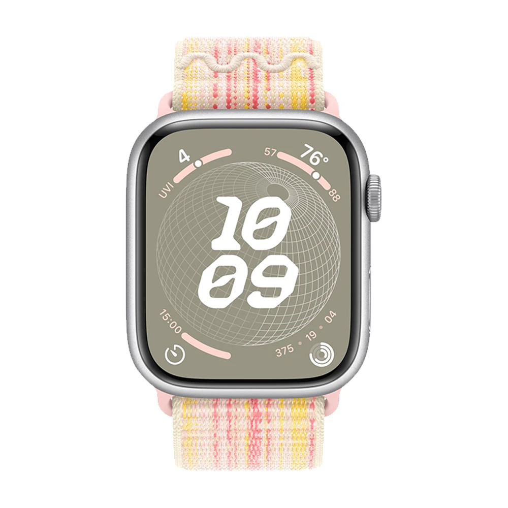 Stonet Y3 Smartwatch Starlight Pink Nylon Strap - image 2