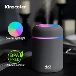 Generic 300ml H2O Portable Aroma Diffuser Night Light