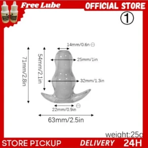 Generic Anal Plug Vagina Anus Dilator (Size 1)