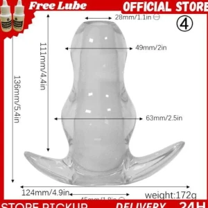 Generic Anal Plug Vagina Anus Dilator (Size 4)