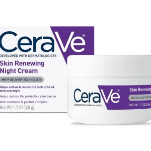 CERAVE Skin Renewing Night Cream For Face - 48 g