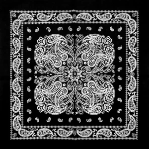 Fashion Bandana Square Scarf 100% Cotton 55cm*55cm