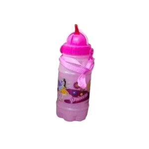 Frosty Sipper Straw Water Bottle 675ml Pink