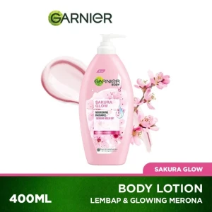 Garnier Sakura Hyaluron Serum Milk UV Body Lotion
