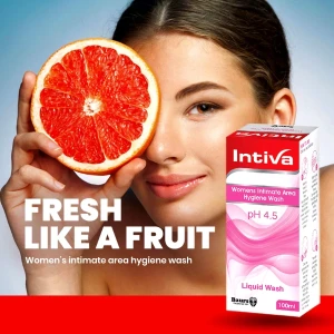 INTIVA Womens Intimate Liquid Wash 100ml