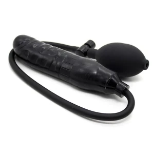 Generic Inflatable Dildo Anal Butt Plug Sex Toy Pump