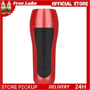 Generic Male Silicone Vagina Vibration Masturbator with Voice
