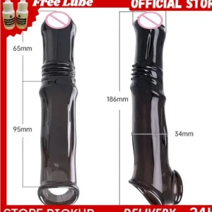 Generic Reusable Vibrator Silicone Condom