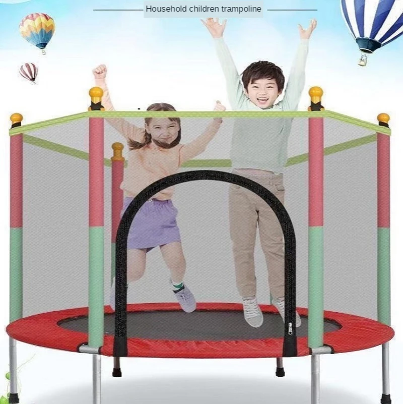 Outdoor Indoor Fitness Trampoline with Enclosure Net - image 5