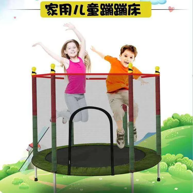 Outdoor Indoor Fitness Trampoline with Enclosure Net - image 8