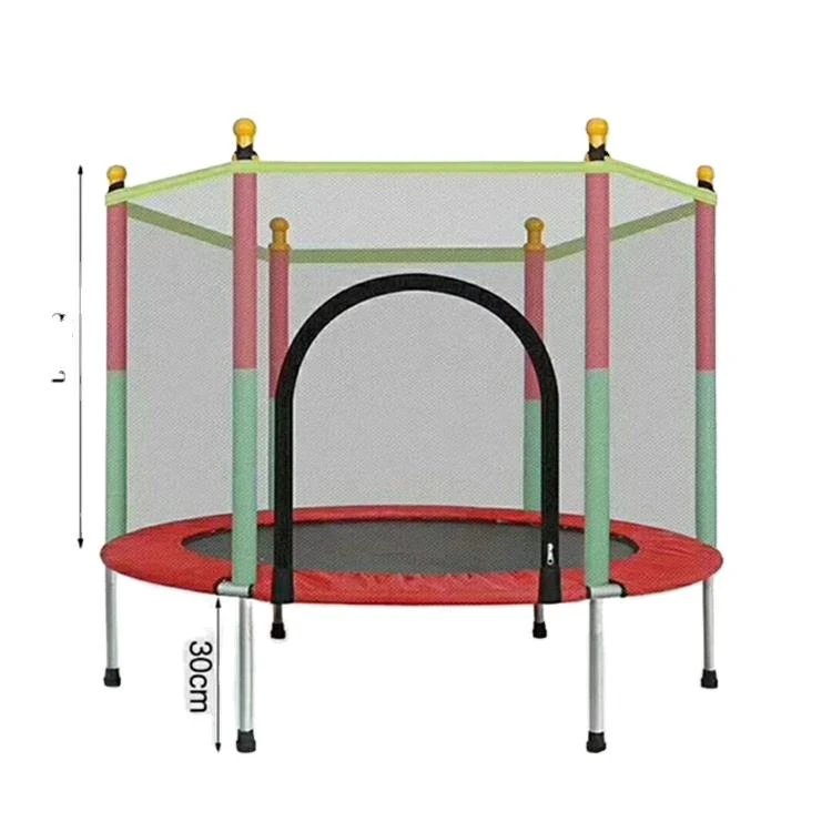 Outdoor Indoor Fitness Trampoline with Enclosure Net - image 10