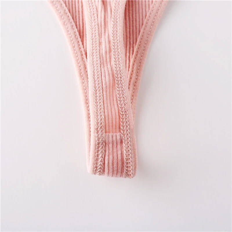 Generic Cotton Thongs Panties Sexy Low Waist - image 9