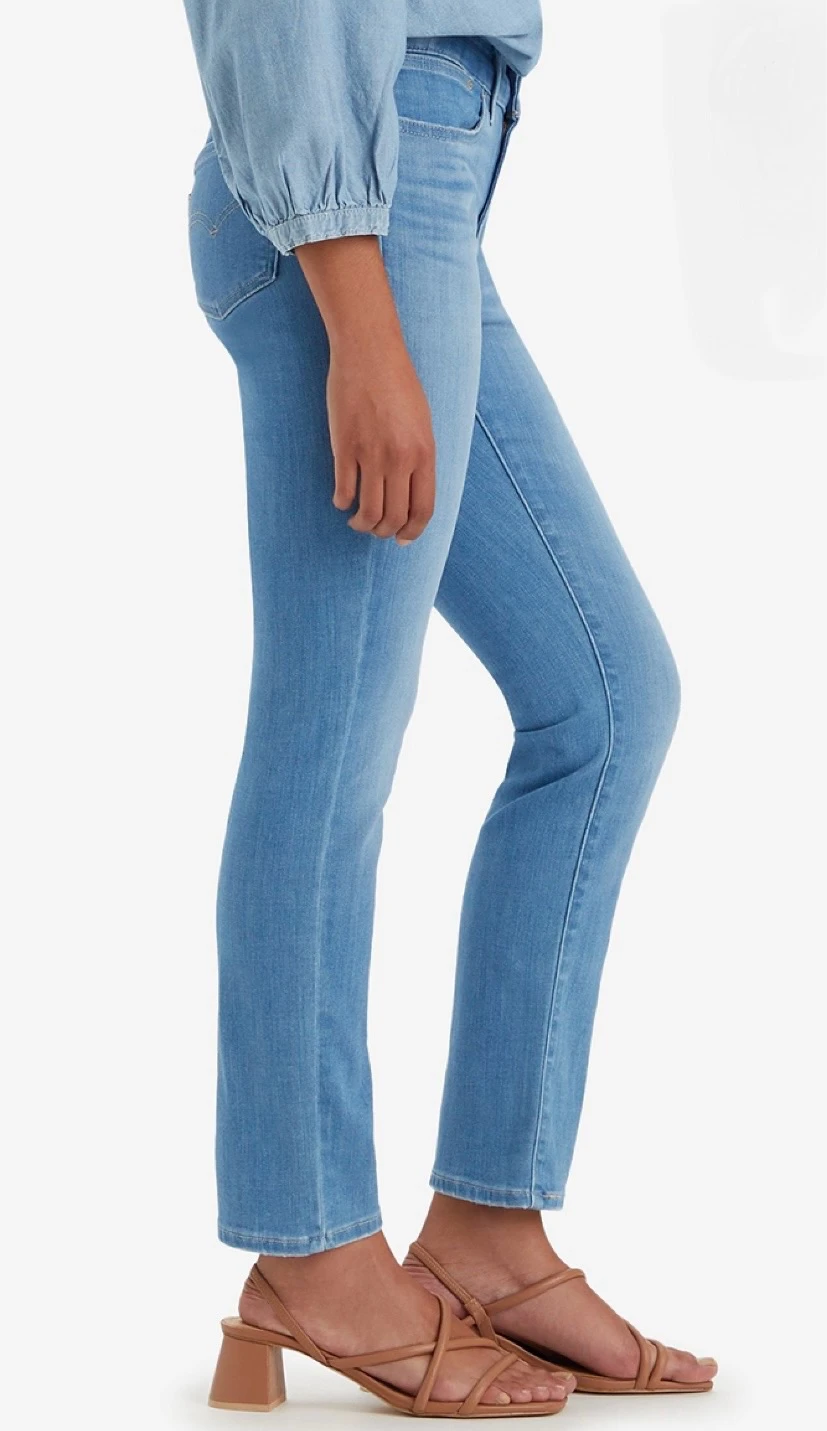 Levi's Women's Mid Length Slim Fit Jeans - image 3
