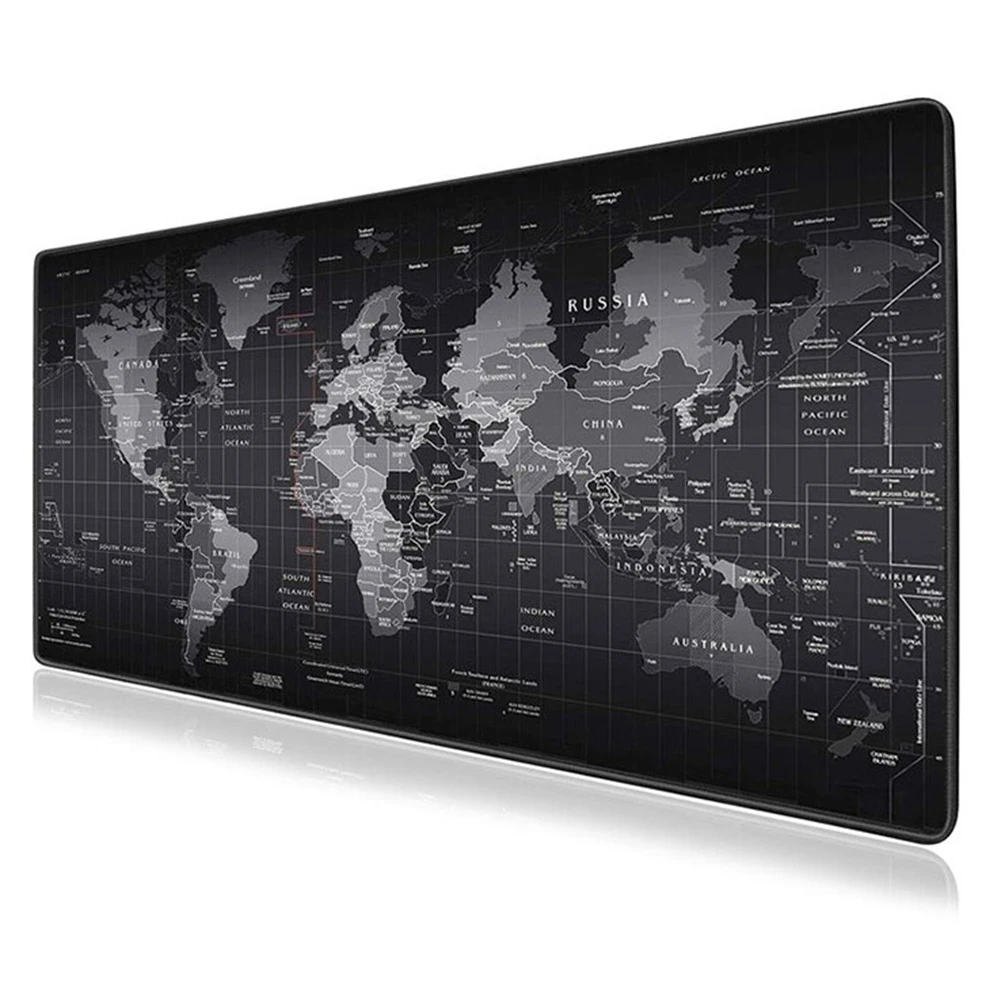 World Map Gaming Mouse Pad Mat Keyboard - image 3