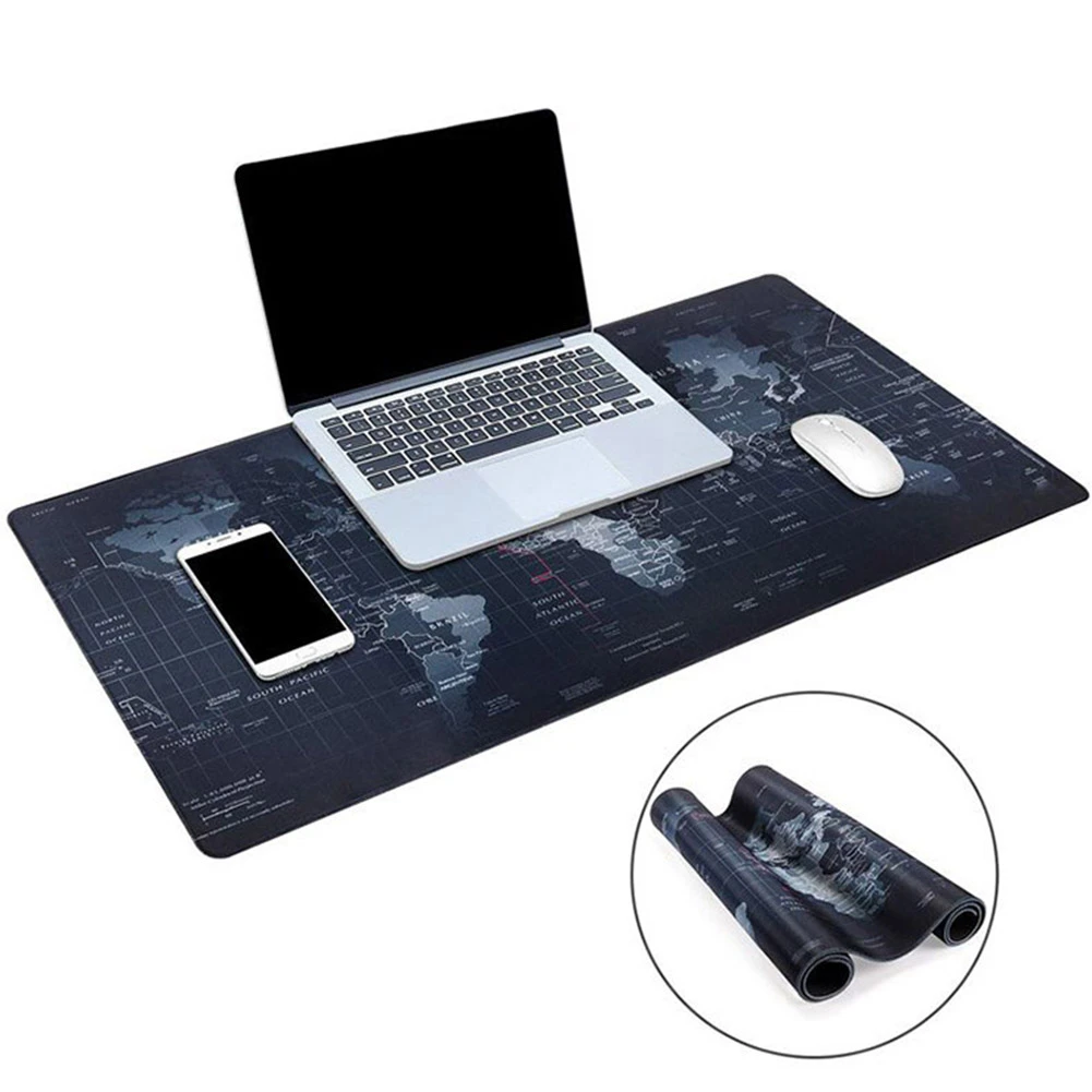 World Map Gaming Mouse Pad Mat Keyboard - image 5